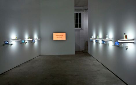 Les Eaux d'Amoore - at The Commercial Gallery, Sydnay (main installtion view) (photo credit- Jessica Maurer)